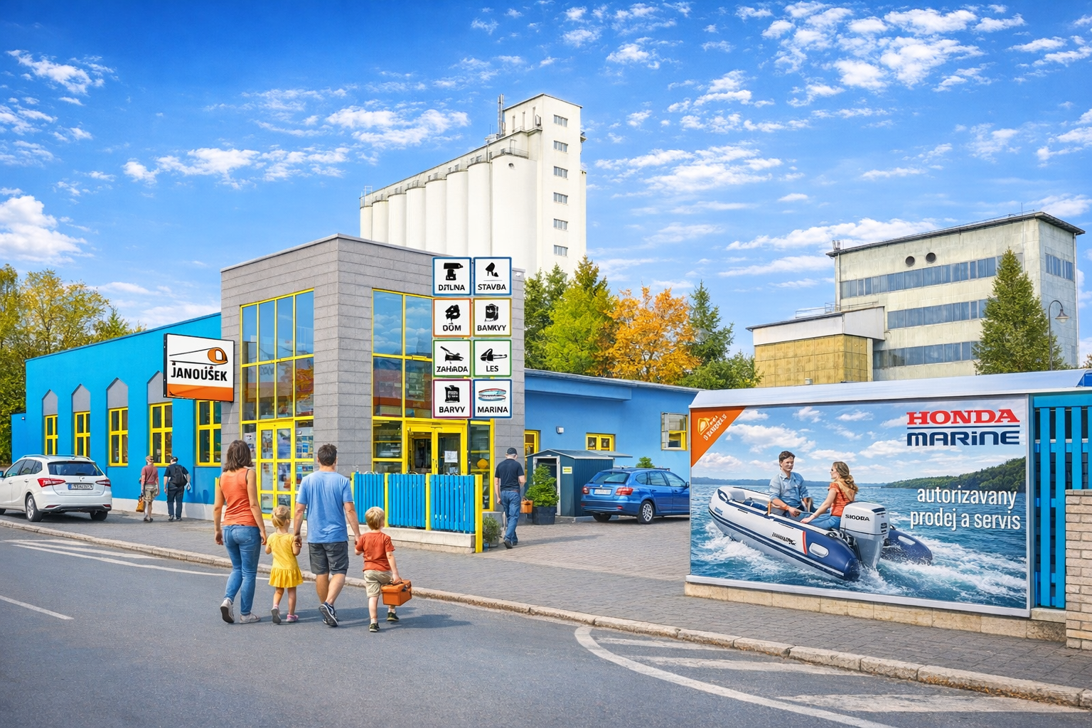 Nářadí Janoušek a MarinePoint.cz - Partner pro Vaše projekty