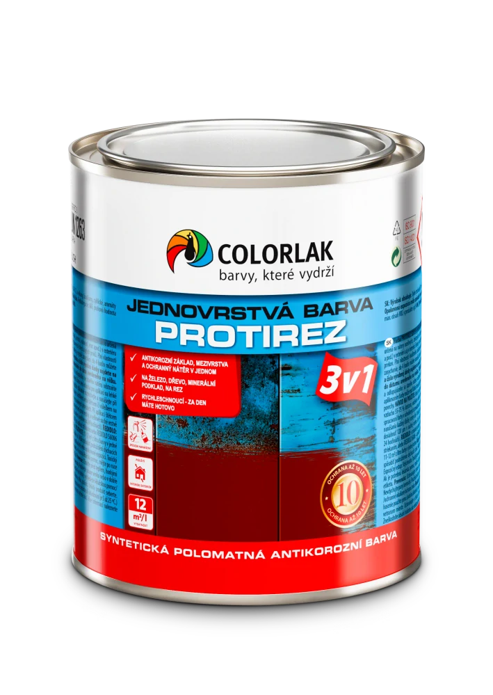 Colorlak Protirez S 2015 RAL9005 černá 0,6 L