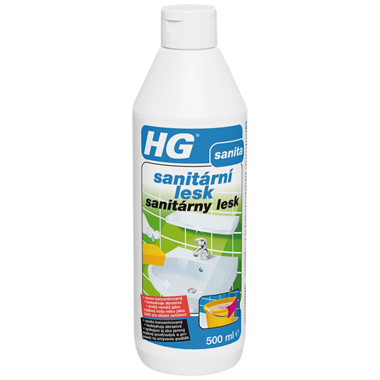HG čistič s leskem na koupelny 500 ml HG1450527