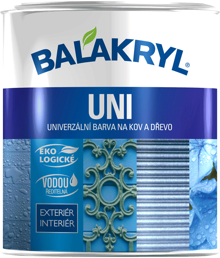 Balakryl UNI MAT 0.7kg bílý 0100