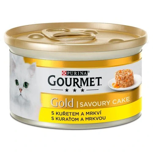 Gourmet gold Savoury Cake Kuře s mrkví 85g