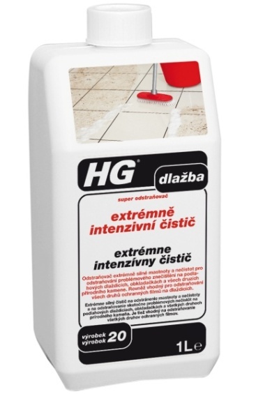 HG intenzivní čistič na dlažbu 1l HG4351027