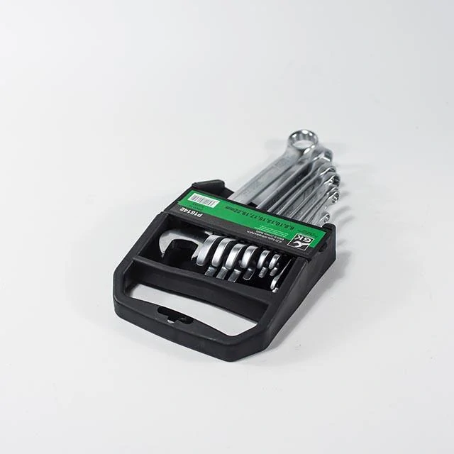 GK TOOLS Sada očkoplochých klíčů, matné 6-22 mm, 8 dílů, plastový držák P16142
