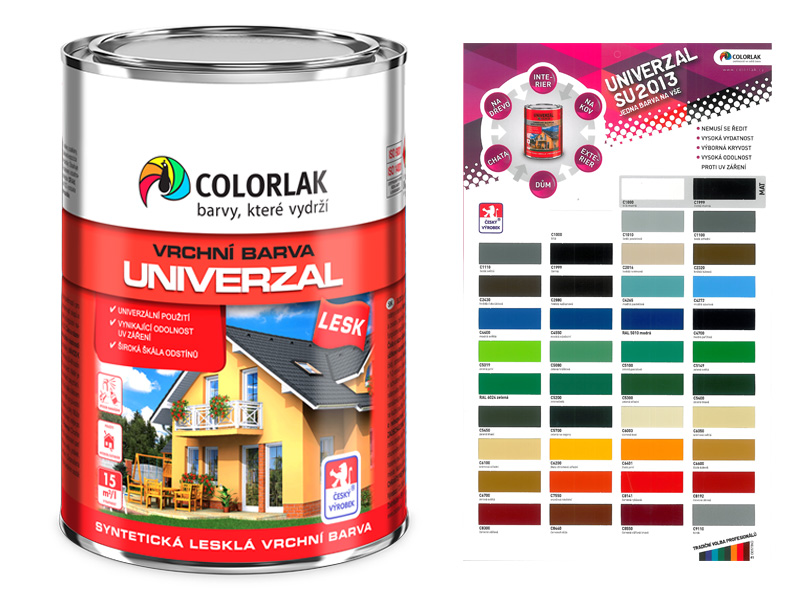 Colorlak Email Universal S2013-2320 Hnědá kávová 3,5L