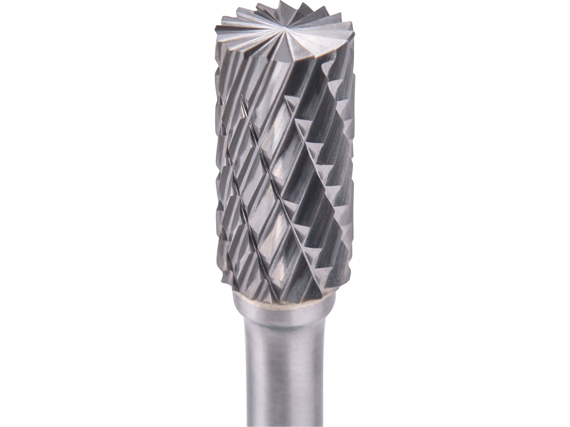 Fréza karbidová pr.10x20mm/stopka 6mm válcová s čelním ozubením EXTOL INDUSTRIAL 8703714