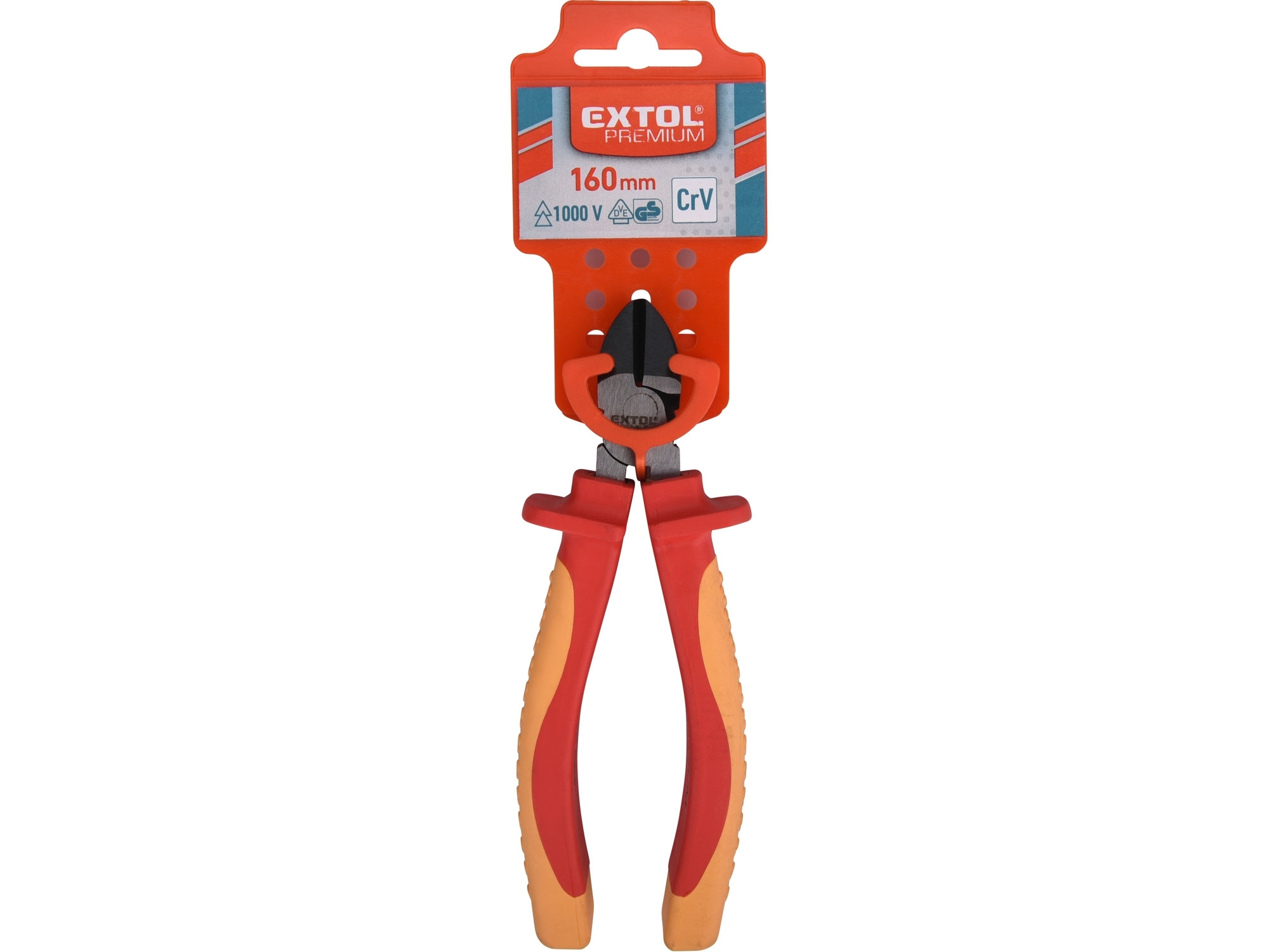 Kleště štípací boční elektrikářské, 160mm, 1000V EXTOL PREMIUM 8813173
