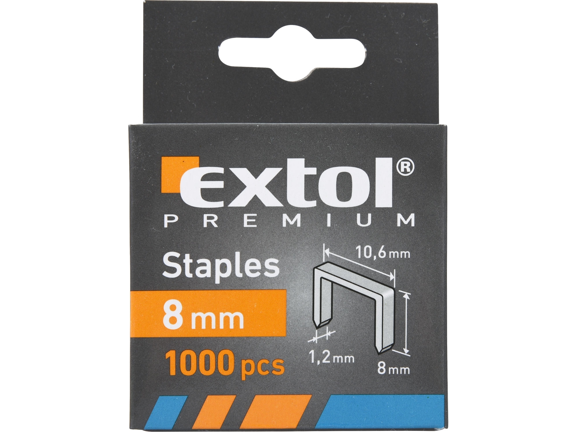 Spona 8mm 1000ks EXTOL PREMIUM 8852202
