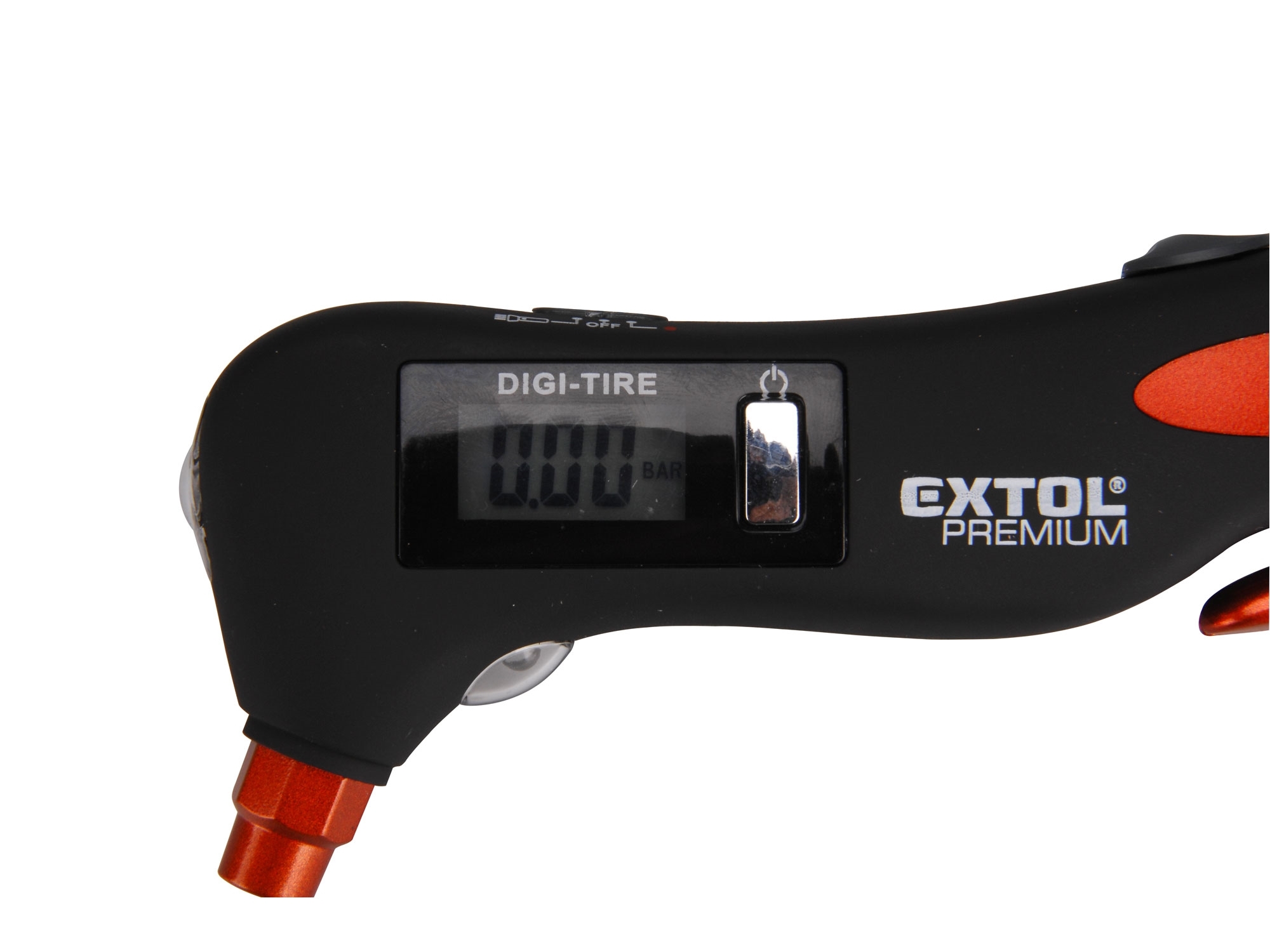 Pneuměřič digitální EMERGENCY 5 v 1  EXTOL PREMIUM 8863050