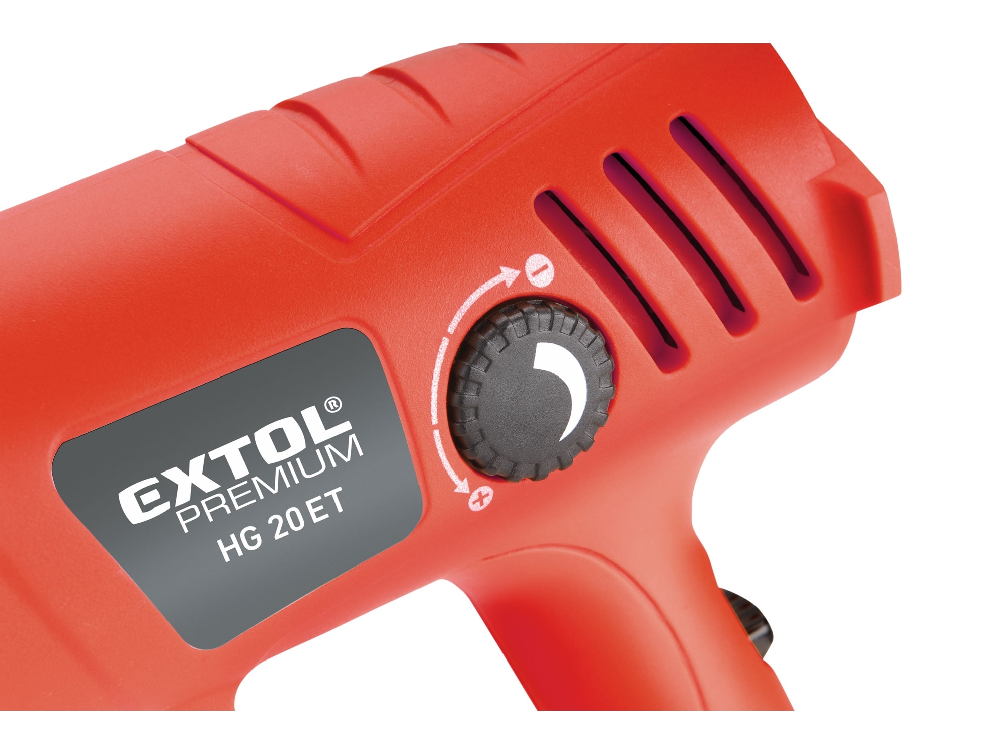 Pistole horkovzdušná s plynulou regulací teploty, 2000W EXTOL PREMIUM 8894801