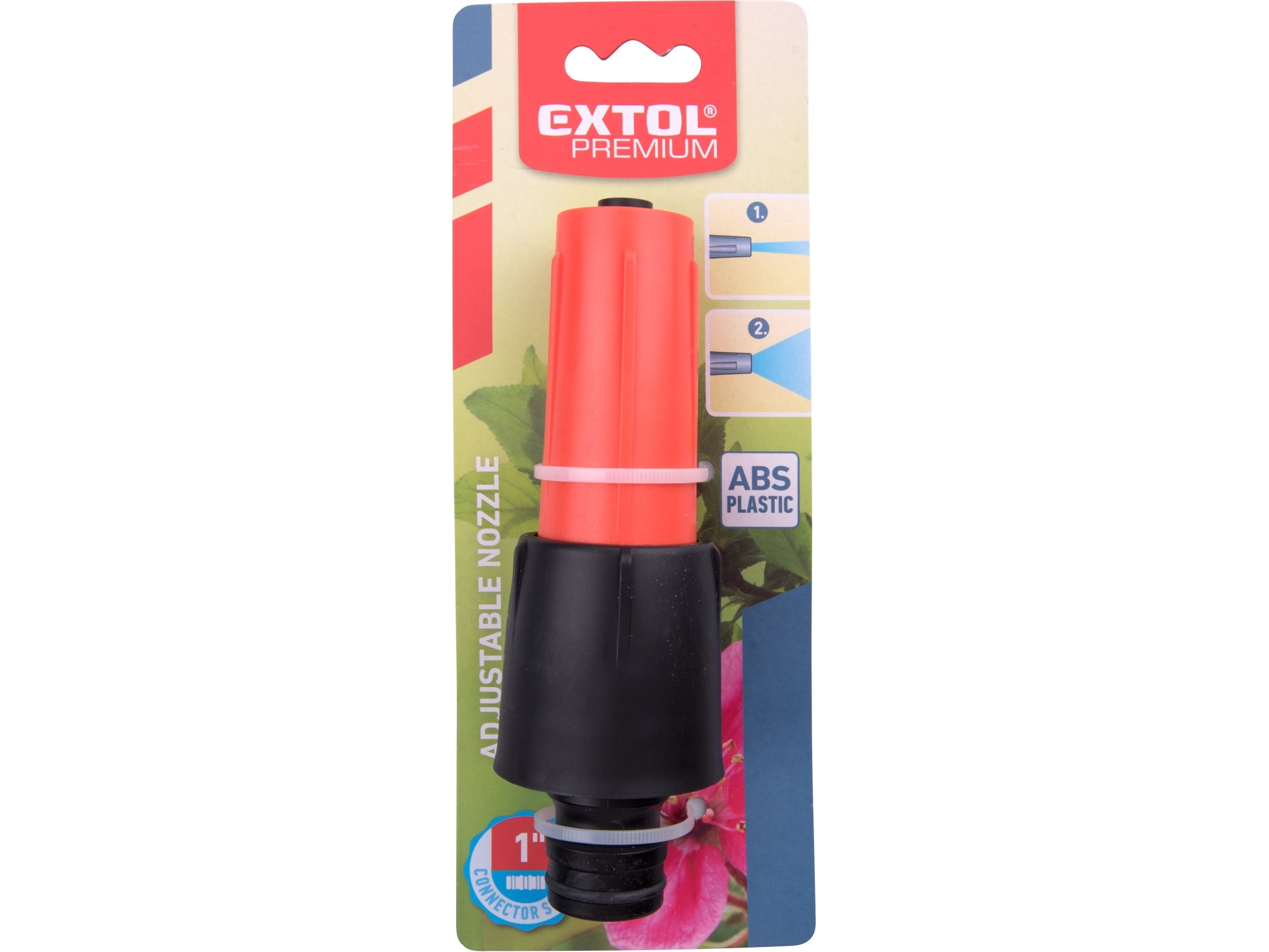 Postřikovač zahradní-tryska 1" systém ABS EXTOL PREMIUM 8876501