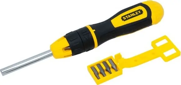 Šroubovák ráčnový+10bit STANLEY 0-68-010