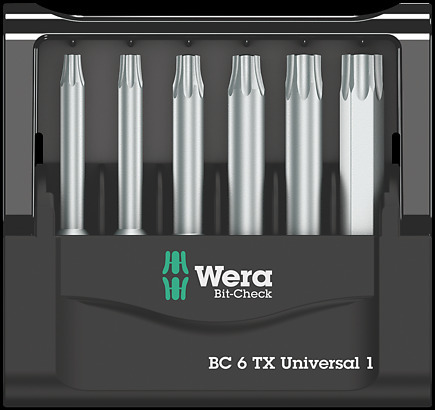 Bity 1/4"Torx T10-T40 sada 6 dílů Triumf
