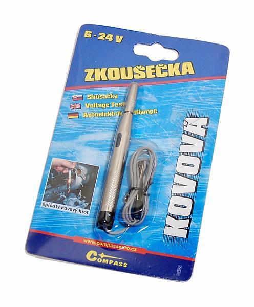 Autozkoušečka 6-24V + jehla NiMs COMPASS 07512