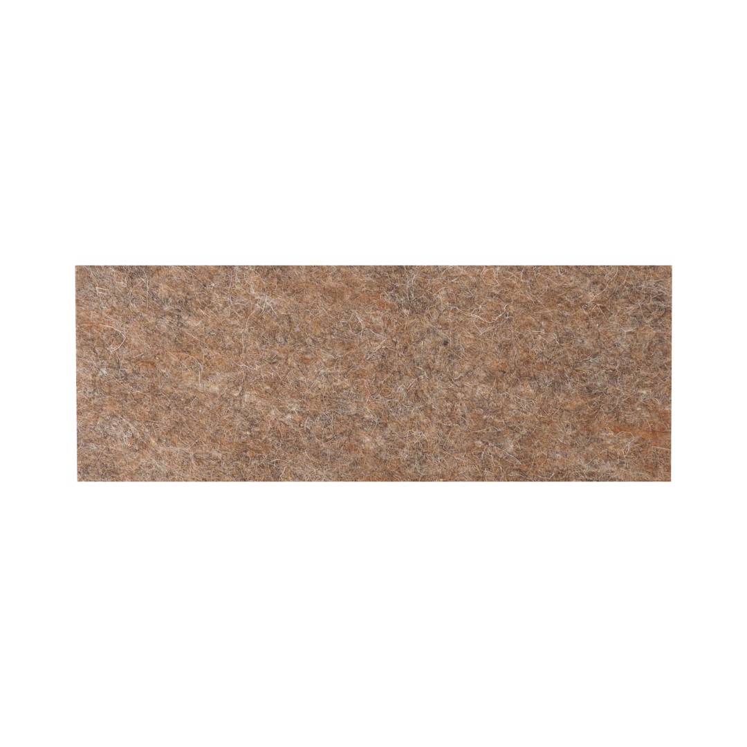 Hladítko 220x60x8 plst hnědá