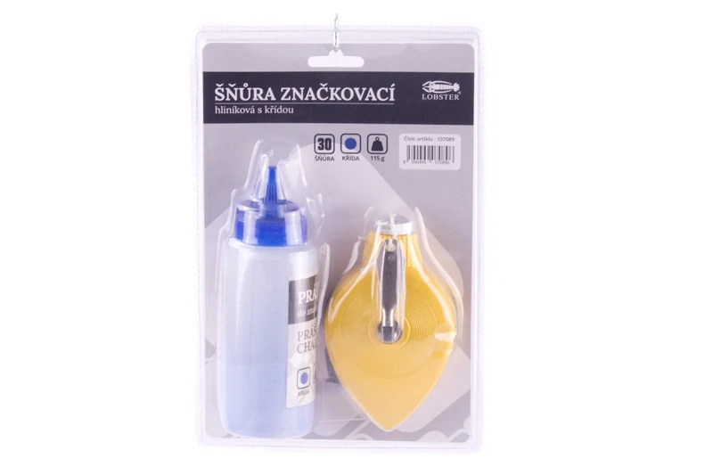 Šňůra značkovací hliník+křída 115g Masipro 107089