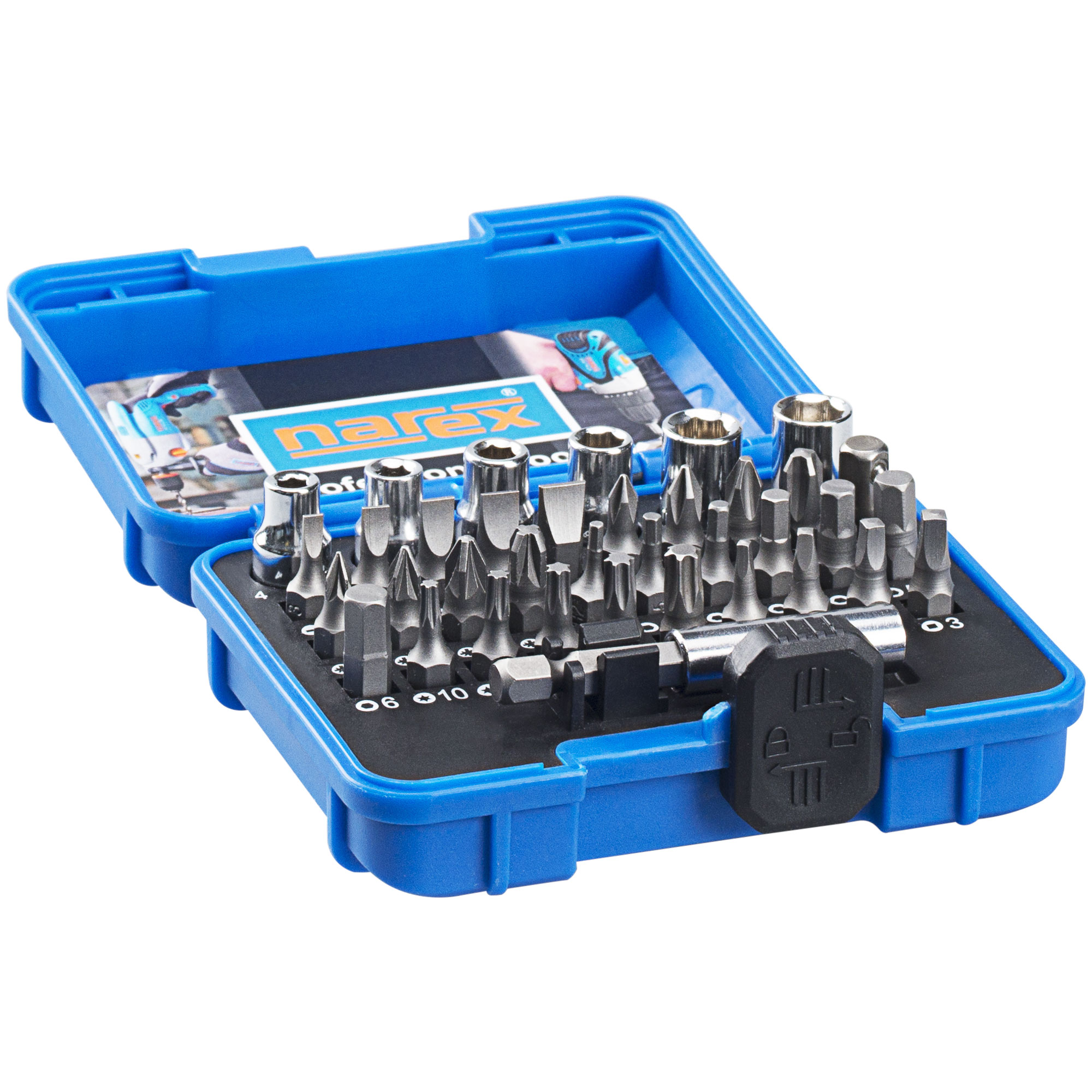 Narex 37-Bit Box bity Industrial-CrV