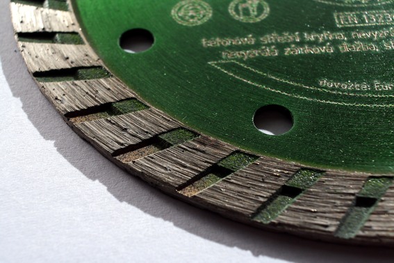 Diamantový řezný kotouč RE-W turbo 150 mm GENT nevyzrálý beton, zámková dlažba, měkké cihly