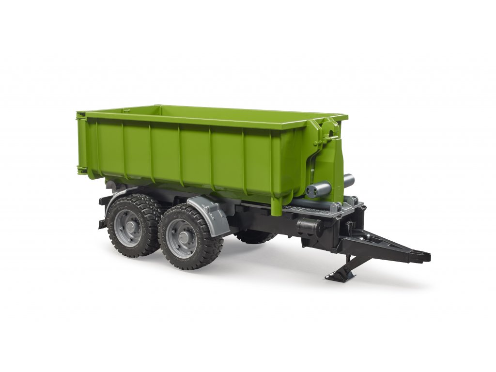 BRUDER 2035 Zelený vůz za traktor - kontejner BR 2035