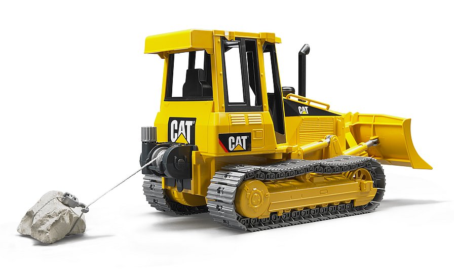 BRUDER 2443 Žlutý BULDOZER CAT malý