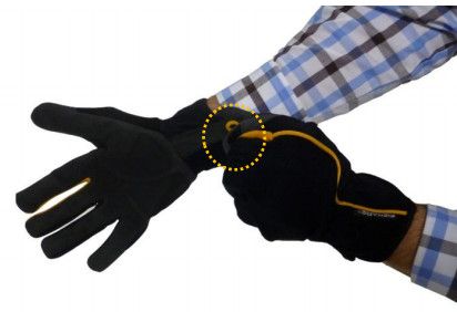 Rukavice FISKARS pracovní pánské velikost 8