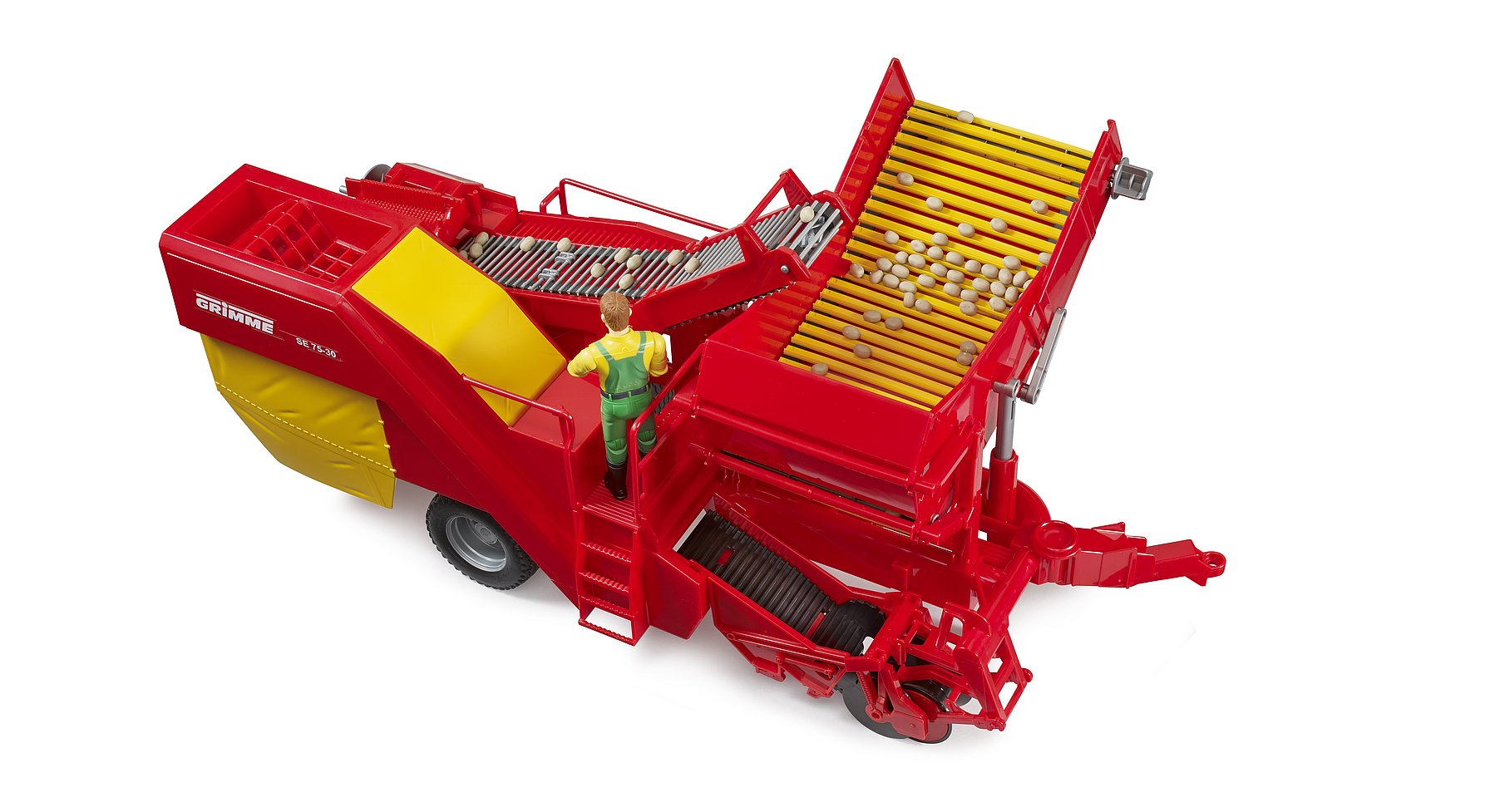 BRUDER 2130 Kombajn na brambory GRIMME SE 75-30 BR 2130