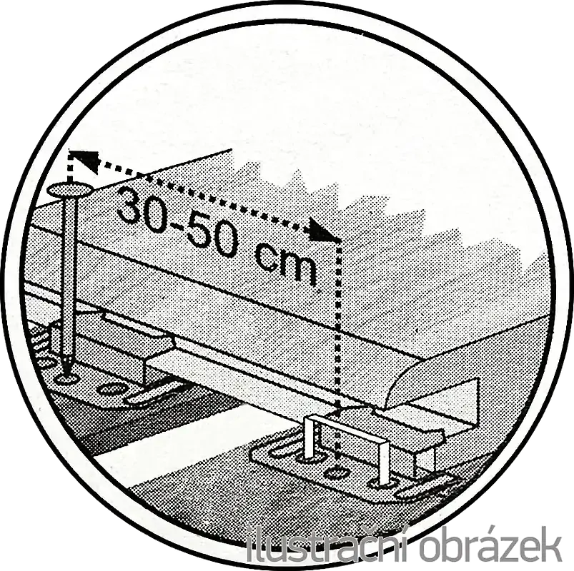 Příchytka palubek 4mm/100ks