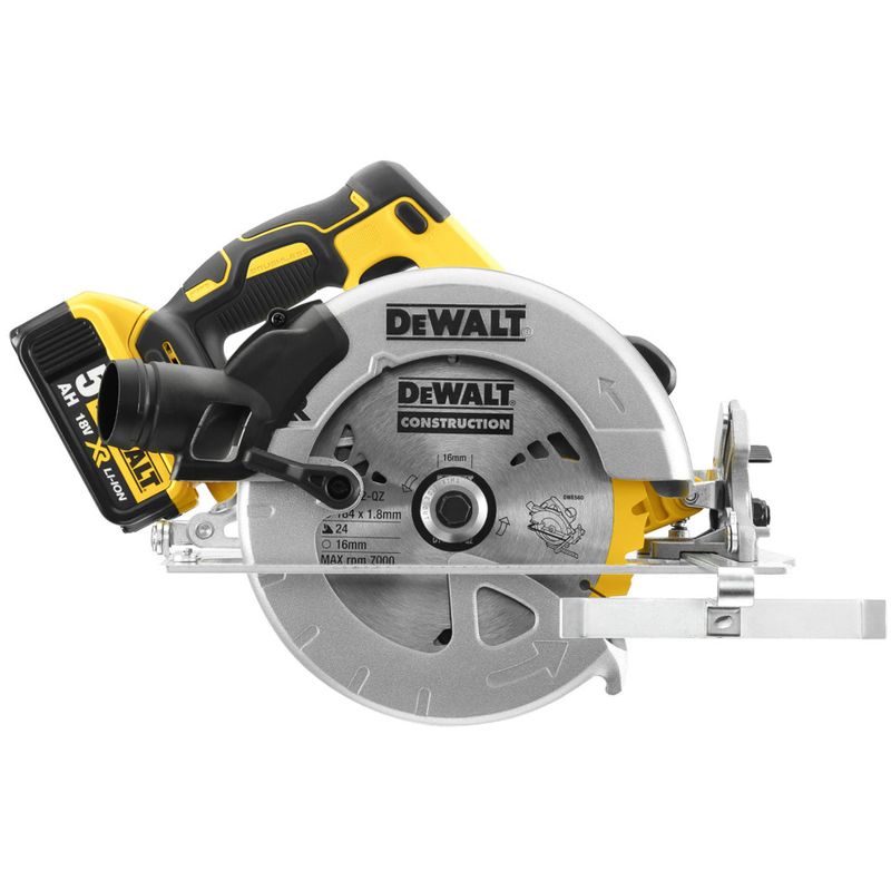 Dewalt DCS570P2-QW kotoučová pila 18V 184mm 2x5,0Ah