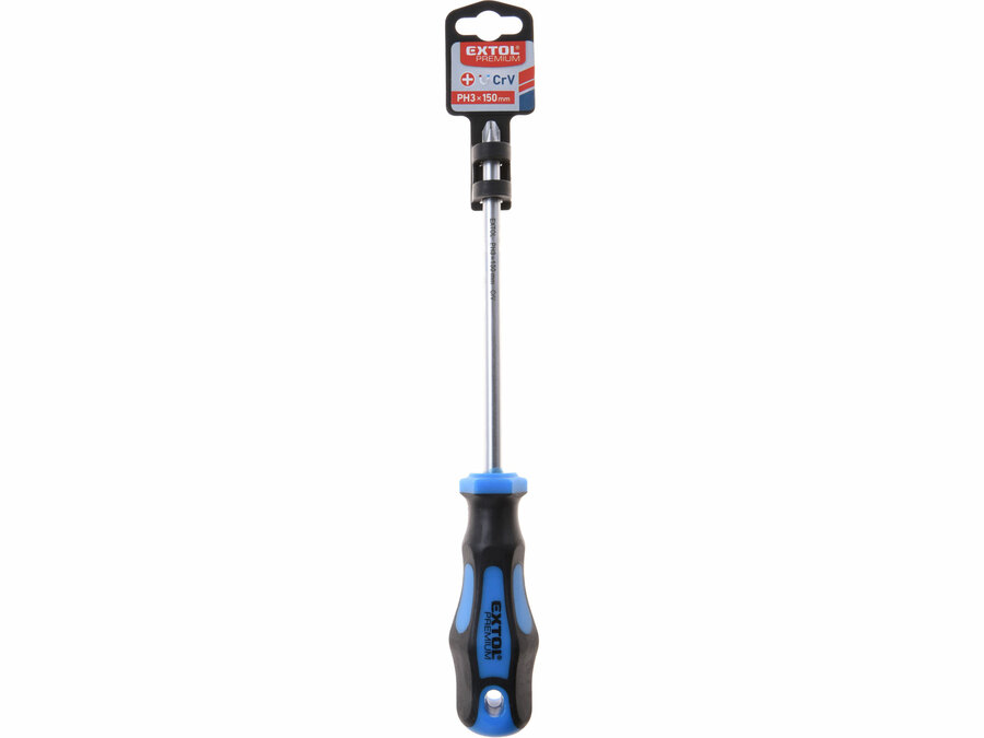 Šroubovák křížový phillips, PH 3x150mm, CrV EXTOL PREMIUM 8819233