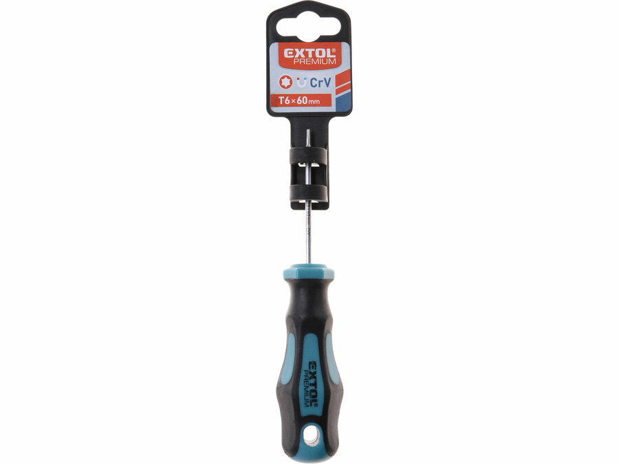 Šroubovák TORX T6x60mm CrV EXTOL PREMIUM 8819240