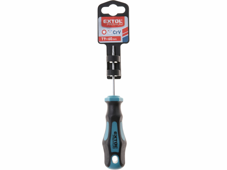 Šroubovák TORX T9x60mm CrV EXTOL PREMIUM 8819243