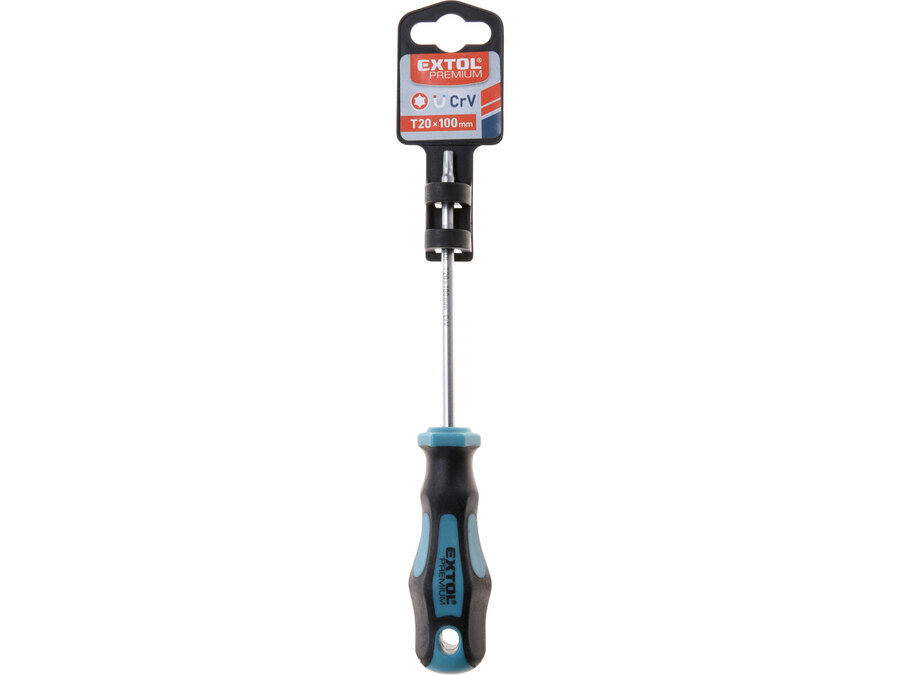 Šroubovák TORX TTa20x100mm CrV EXTOL PREMIUM 8819246