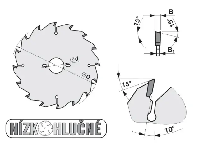 Pilový kotouč SK 250x3,2/2,2x30 5381-16 48 WZ - PILANA