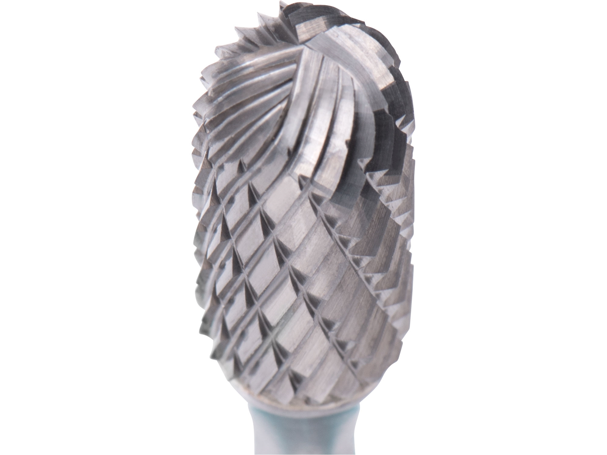 Fréza karbidová válcová s kulovým čelem, průměr 12x25mm/stopka 6mm,sek střední (double-cut) EXTOL INDUSTRIAL 8703725