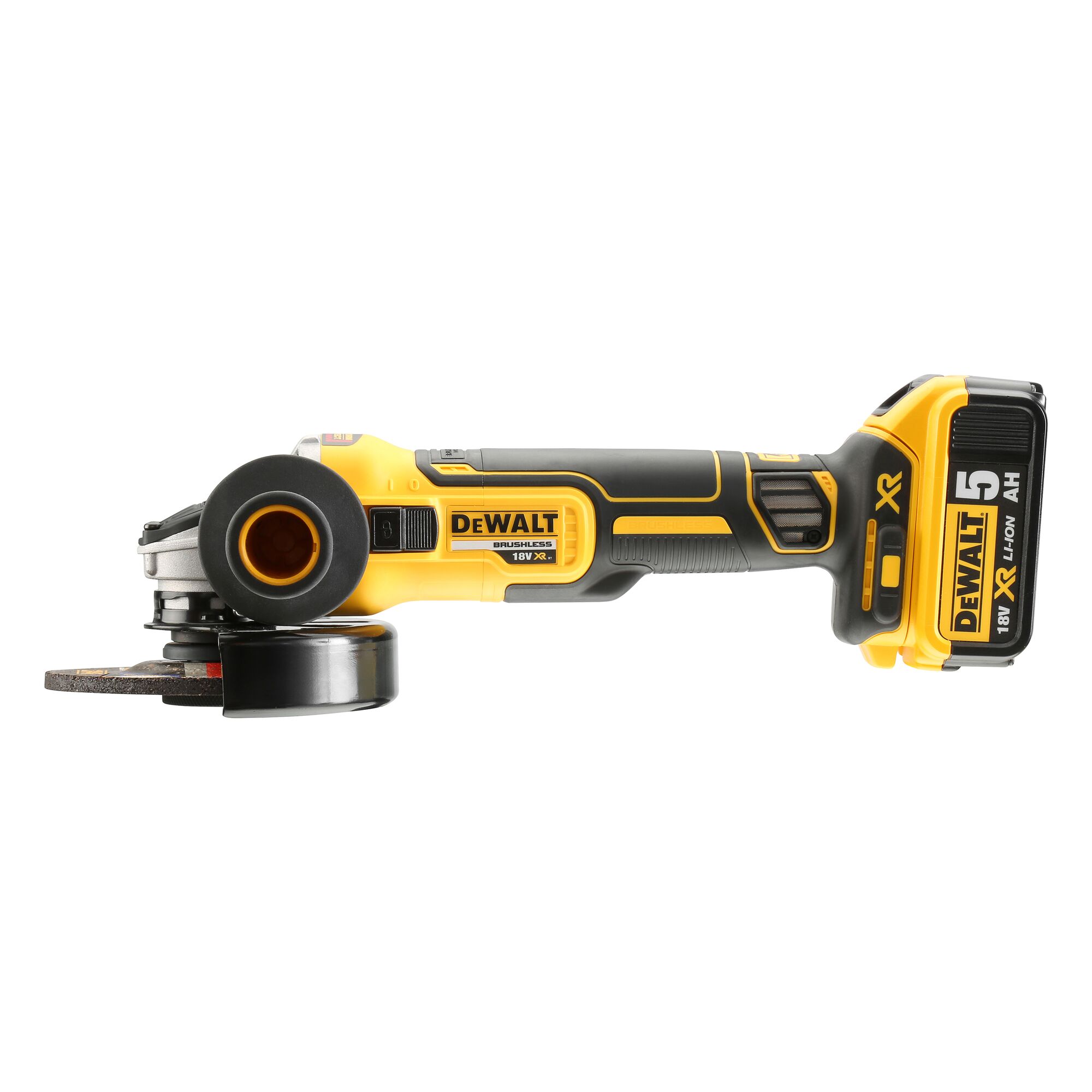 Dewalt DCG405P2-QW bruska bezuhlíková 18V 125mm