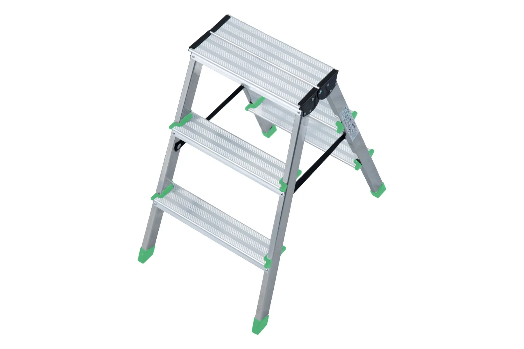 Schůdky Al 3-stupňové oboustranné 65 cm, nosnost 150kg PROTECO 10.66-2-03-OB