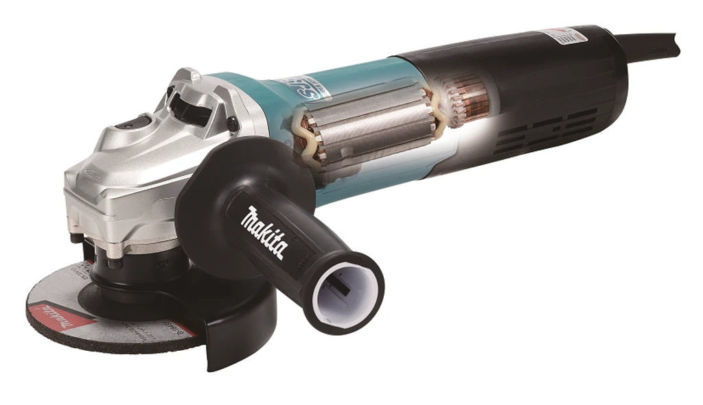 Makita GA5090X01 Úhlová bruska s regulací 125mm SJS elektronika 1900W