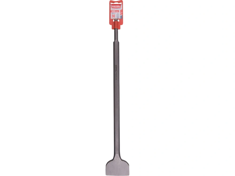 Sekáč plochý SDS PLUS 400x14mm šířka ostří 60mm EXTOL PREMIUM 8801508