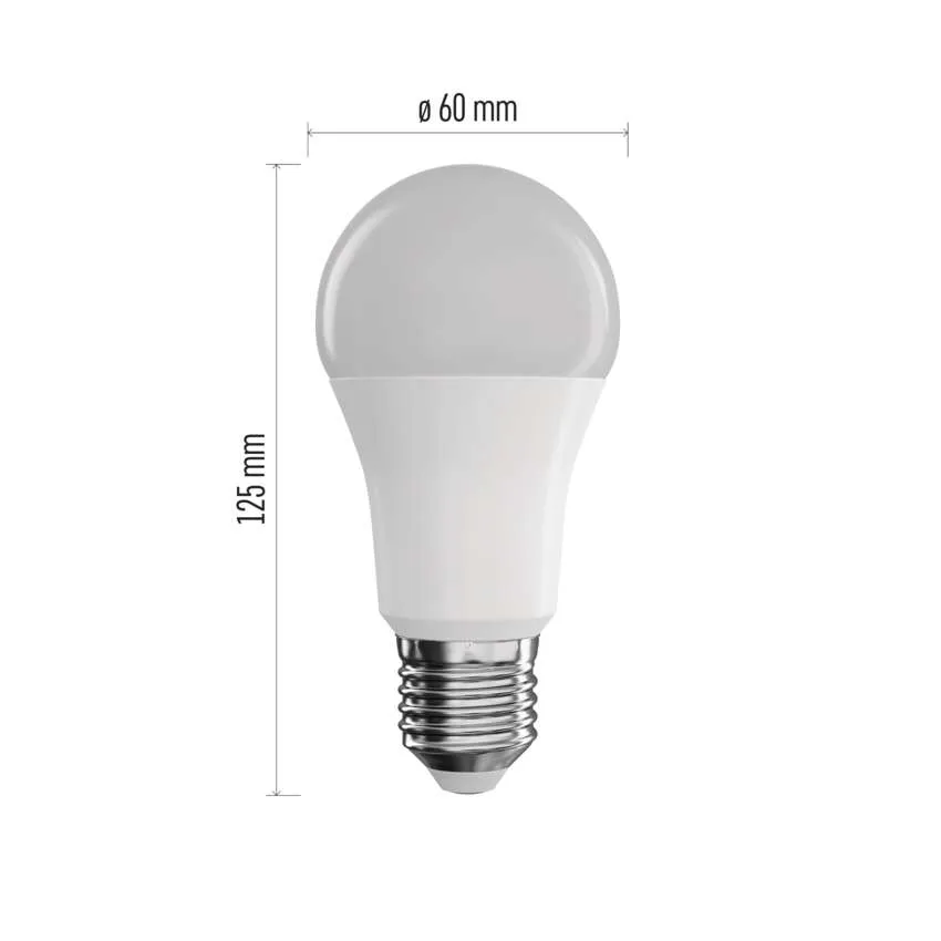 EMOS Chytrá LED žárovka GoSmart A65 E27 / 11 W (75 W) 1 050 lm RGB stmívatelná Wi-Fi