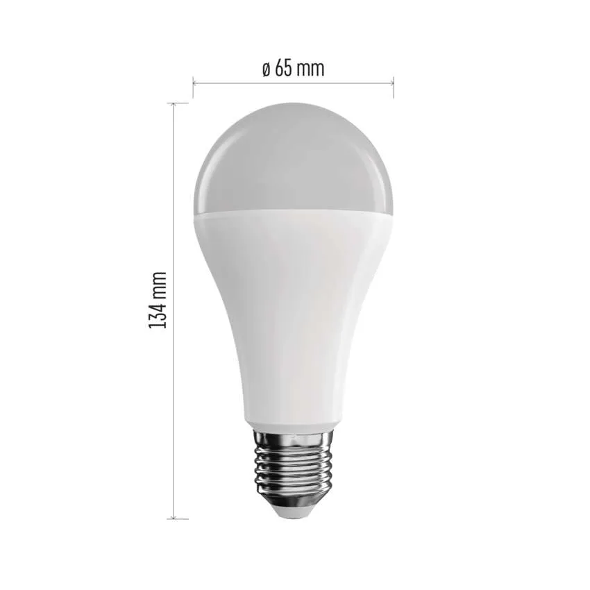 EMOS Chytrá LED žárovka GoSmart A65 E27 / 14 W (94 W) 1 400 lm RGB stmívatelná Wi-Fi