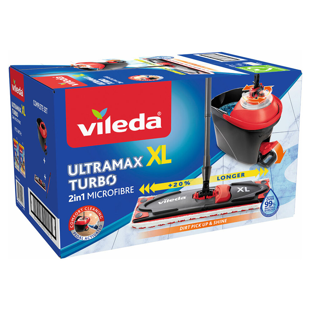 Vileda Ultramax XL TURBO s náhradou navíc 163427
