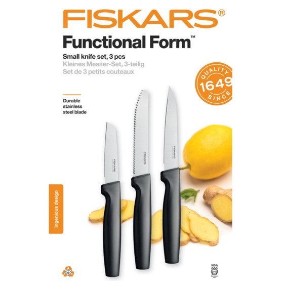 Sada kuchyňských nožů Functional Form 3 ks FISKARS 1057561