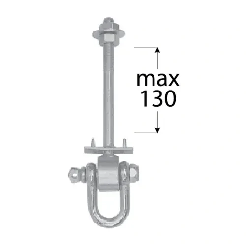 Hák houpačkový M12x130mm MHD 130 (max.70kg) DOMAX
