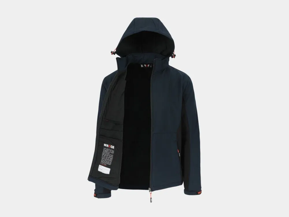 Zimní softshelová bunda TRYSTAN navy XXL Herock 23MJC1903