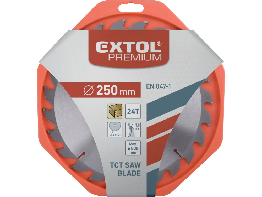 Kotouč pilový 250x3,0x30mm SK24T EXTOL PREMIUM