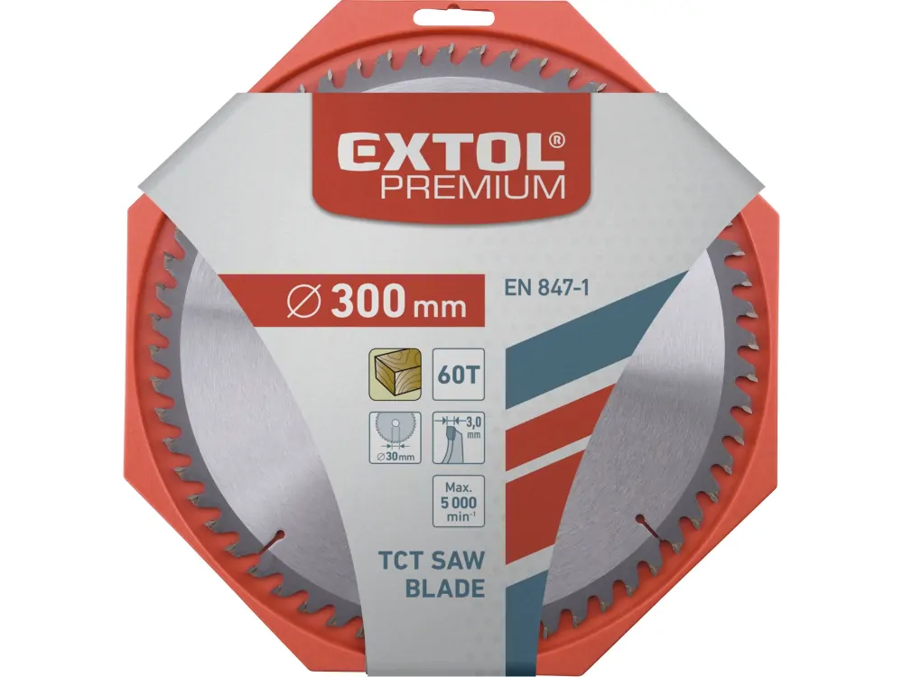 Kotouč pilový 300x3,0x30mm SK60T EXTOL PREMIUM 8803247