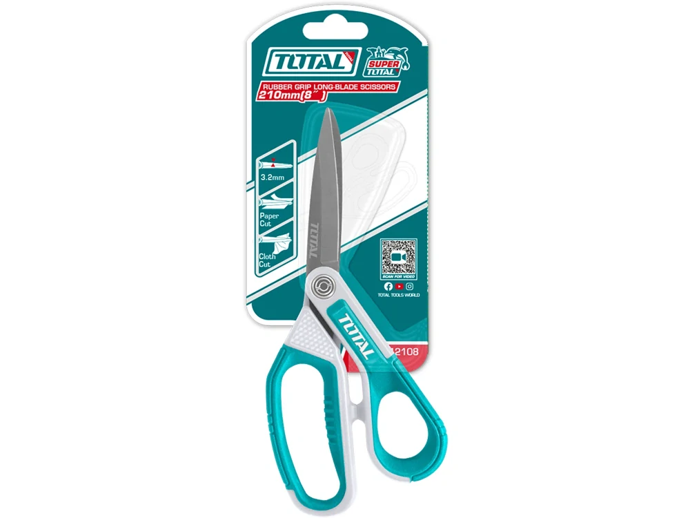 Nůžky 210mm industrial  TOTAL THSCRS812108