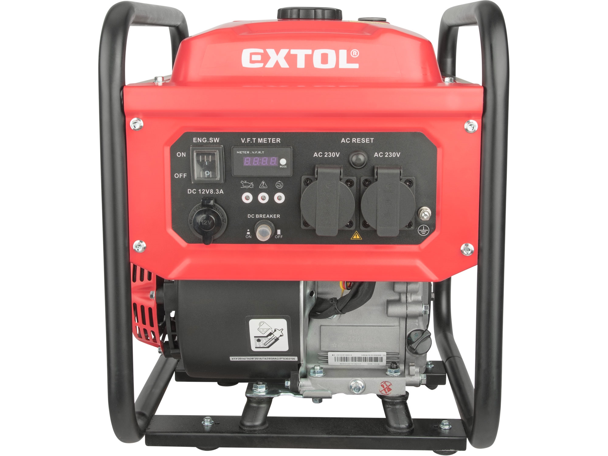 Elektrocentrála digitální invertorová, 3,5kW EXTOL PREMIUM 8895550