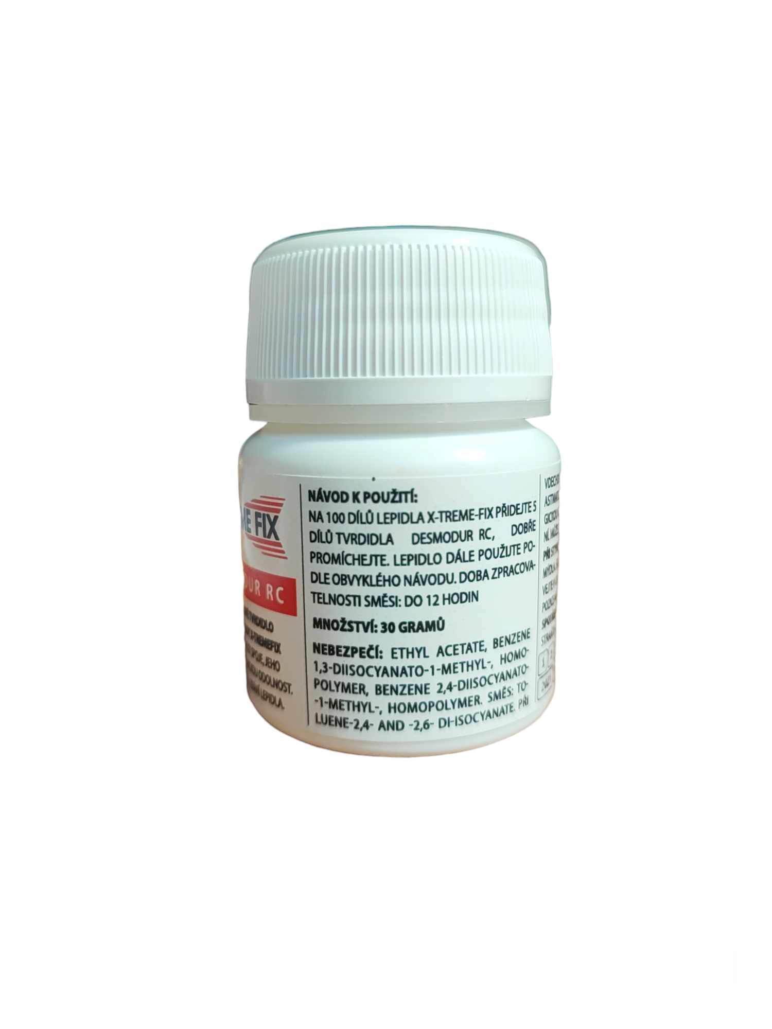 X-tremefix Desmodur RC 30 g tvrdidlo