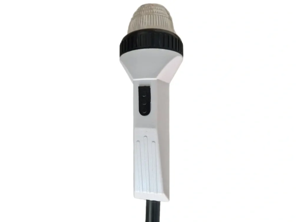 Bílé LED poziční světlo 360° na tyči k nafukovacímu člunu se svorkou 3x AAA Easterner C14260