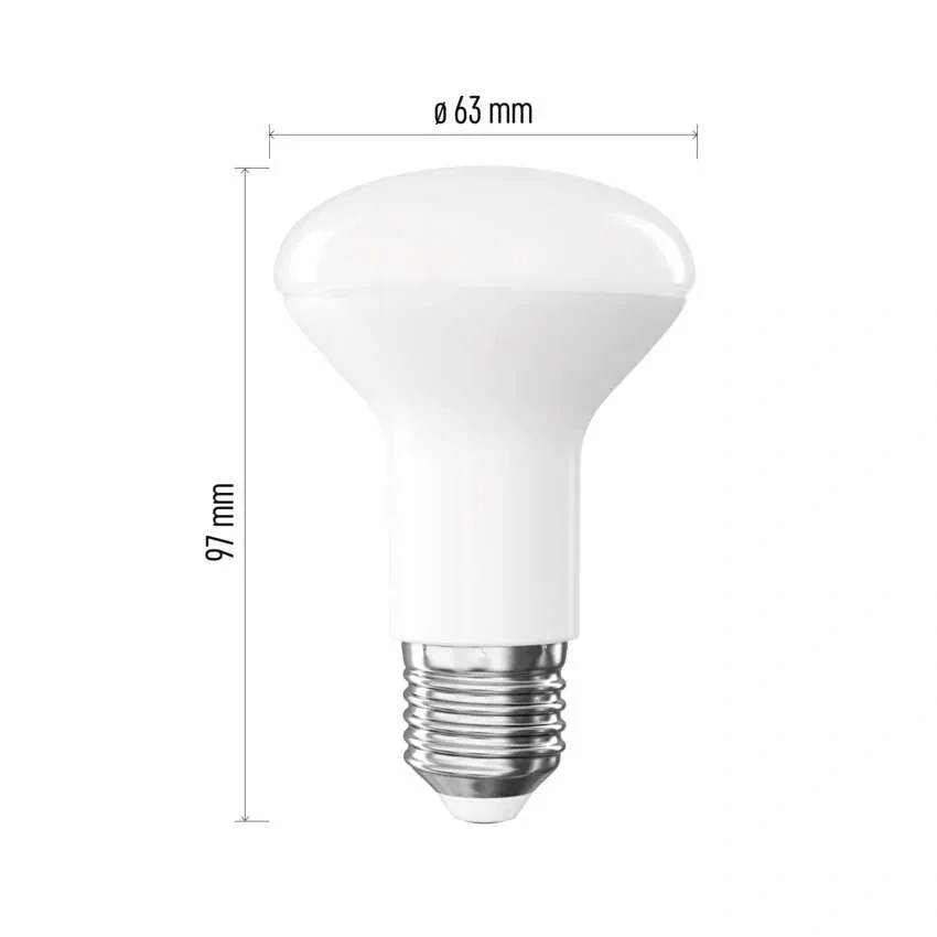 Žárovka LED R63 7W (60 W) Classic E27 neutrální bílá 806 lm EMOS
